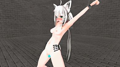 [MMD] Fu-Ki chan nailed (by the gentlemen)