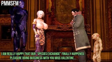 Demon DP Worship with Ivy Valentine in Zero-G: PMMSFM