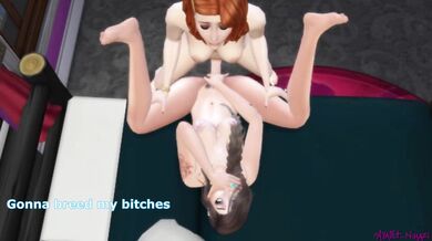 Bethany & Trina's Threesome Orgy Fuck Fest Part III