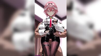 Thighfucking Takane Lu's Wet Pussy with Suzutaro3D's 3D Dick