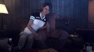 Lustful Kara Gets a Slippery Tug Job