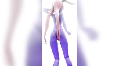 Erotic Dancing by Shimakaze Demon, Featuring Nude Ruby in R18+ MMD Animation