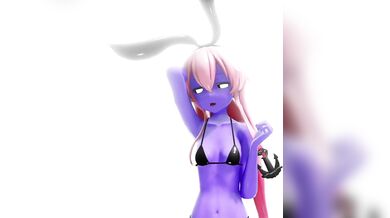 Erotic Dancing by Shimakaze Demon, Featuring Nude Ruby in R18+ MMD Animation