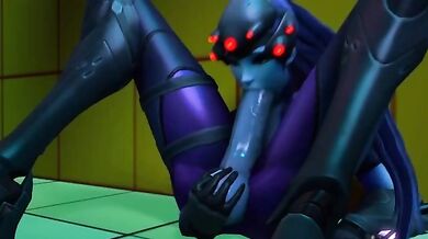 Fucking the Widow: A Hot and Horny Threesome with Alleyfap and Auto Fellatio