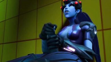 Fucking the Widow: A Hot and Horny Threesome with Alleyfap and Auto Fellatio