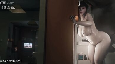 Caught on Camera: Mei's Secret Masturbation Session