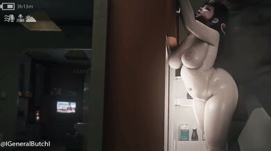 Caught on Camera: Mei's Secret Masturbation Session