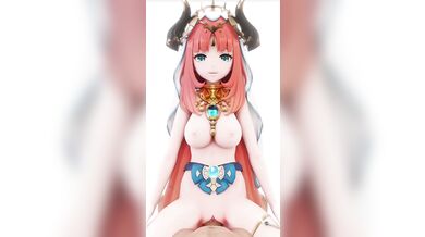 Dick Rider POV - Naughty Nilou Gyrating Above Your Shaft