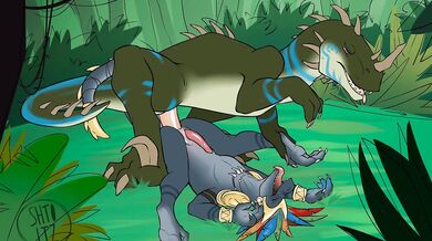 - Lizardman's Mounted Monster Mash