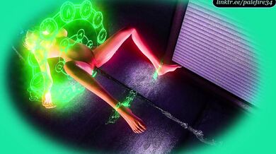 - 'Ghostly member ravages fair-haired beauty'