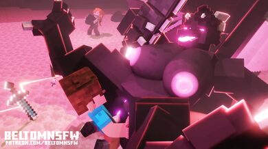 Steve's Wild Ride with Enderdragon - NSFW Minecraft Animation BeltomNSFW