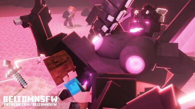 Steve's Wild Ride with Enderdragon - NSFW Minecraft Animation BeltomNSFW