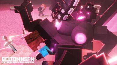 Steve's Wild Ride with Enderdragon - NSFW Minecraft Animation BeltomNSFW