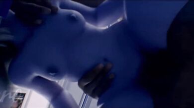 Three Small-Boobed Aliens Bang Human Males in Anal, Vaginal, and Oral Fuckfests!