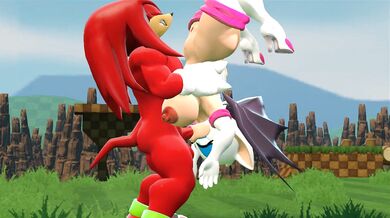Naughty Nexus: The Forbidden Love of Rogue and Knuckles [Salacious Sagas]