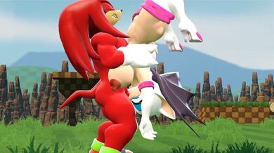Naughty Nexus: The Forbidden Love of Rogue and Knuckles [Salacious Sagas]