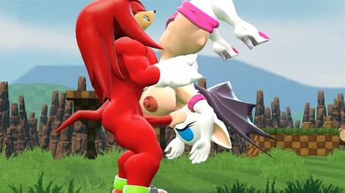 Naughty Nexus: The Forbidden Love of Rogue and Knuckles [Salacious Sagas]