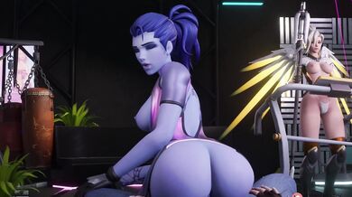 Mercy gets ravaged by the seductive Widowmaker