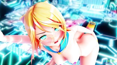 Rin Kagamine's Lust for the Horny Toy B