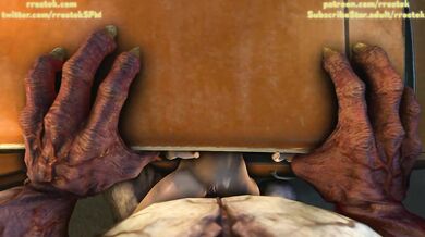 Demon Monster ruthlessly pounds Rachel's wet pussy in a fierce backseat fuckfest - Rrostek