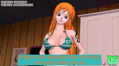 Nami y Robin futanari (SUBTITULOS EN ESPAÑOL)
