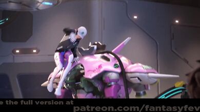 Inside the Nexus: D.Va's Wet Adventure