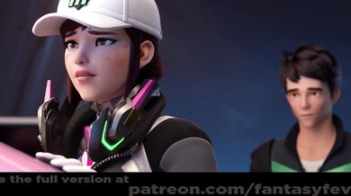 Inside the Nexus: D.Va's Wet Adventure