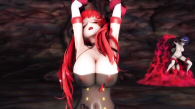 Honolulu, the Azur Lane Princess Gets Tentacle Banged in a Nest