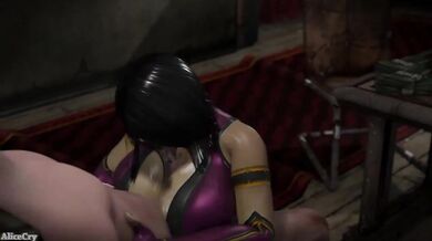 Mileena's Sexy Suction: Alice's Horny Cream Splashing