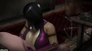 Mileena's Sexy Suction: Alice's Horny Cream Splashing