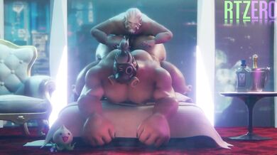 Fucking Macho Roadhog Plows rtzero's Tight Asshole in Anal Sex Ride!