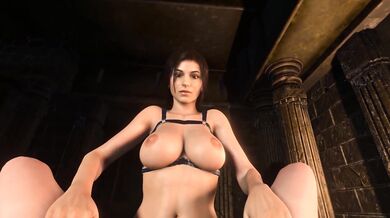 Lara Croft's Vaginal Perspective: The Art of Getting Fucked by Multiple Weeaboos