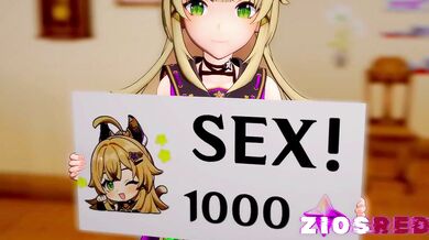 Kirara Genshin Impact Hentai Sex (720P): Blonde Catgirl Nekomimi Half Naked
