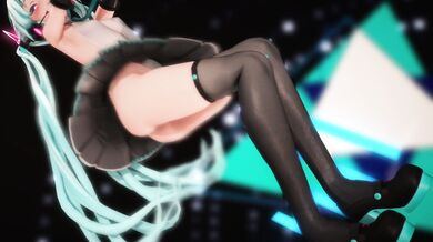Miku's Wet and Wild Surf Session (18+)