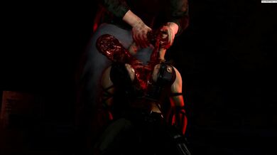 Sonya Blade's Gaping Slit Spreads Wide Open (NSFW GurochanOP)