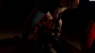 Sonya Blade's Gaping Slit Spreads Wide Open (NSFW GurochanOP)