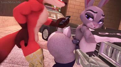 Pussyclap Punishers 5: Judy and Nick's Public Disgrace Date with Officer Lovemilliesm
