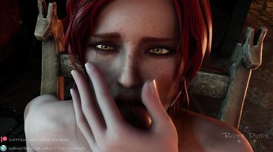 Bound and Orgasming: Triss' Erotic Awakening
