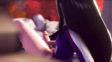 Tsuyu's Bouncing Boobies and Jiggly Booty [GreatM8][1080P]