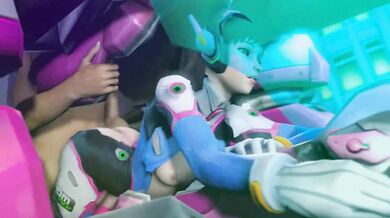 Fucking a Hero: A XXX Parody of Overwatch's D.Va and Fluffypokemon