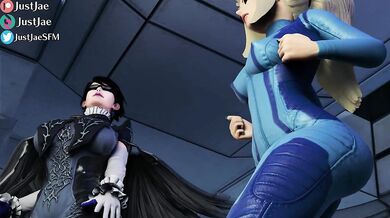 Stinky Clash of the Vixen Warriors: Bayonetta vs. Samus