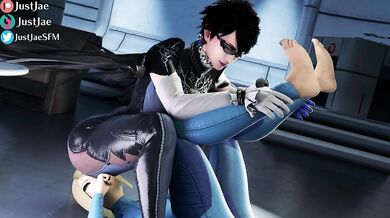 Stinky Clash of the Vixen Warriors: Bayonetta vs. Samus