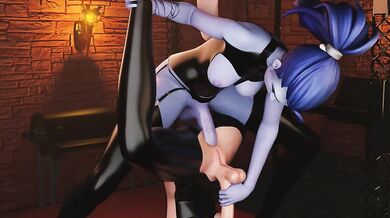 Stretching Her Tight Butthole: The Futa Flexibility Workout