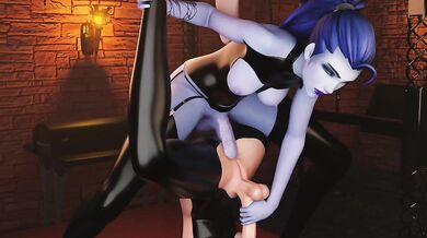 Stretching Her Tight Butthole: The Futa Flexibility Workout