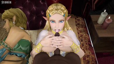 Exploring Hyrule from Link's Perspective: a Legend of Zelda Reverse-Harem Porn Parody