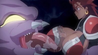 Monster Busts Big Titty Slut Warrior With Massive Cock