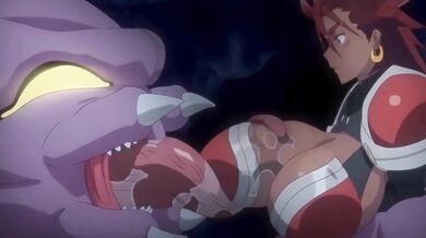 Monster Busts Big Titty Slut Warrior With Massive Cock