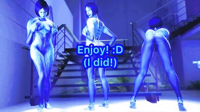 Cortana's Anal Invasion: System 71 Defilement