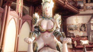 Juicy Zinogre Tits and Nipples Exposed [explicit]
