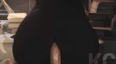 Asian Ass-fucking from Behind in High Definition - Kinky Cum Shot in 3D